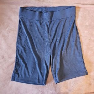 Shein ribbed bike shorts